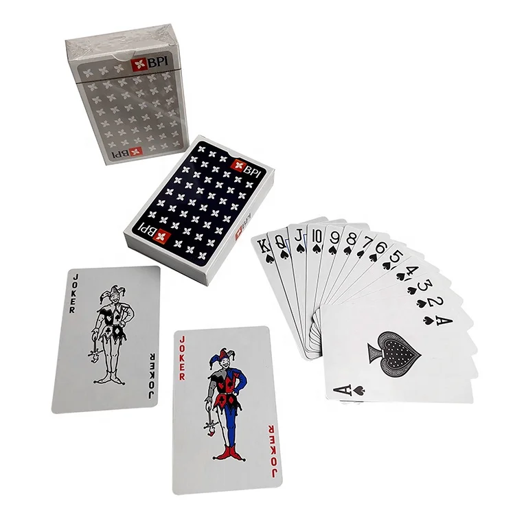 

Manufacturer Custom Personalized Logo Poker Anime Playing Cards Printed Cheap Deck Poker Card