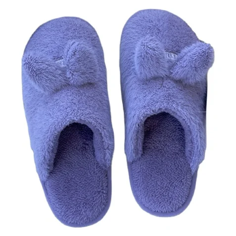 

Winter fashion new cute cartoon cotton slippers women home warm non - slip cotton slippers men, As picture