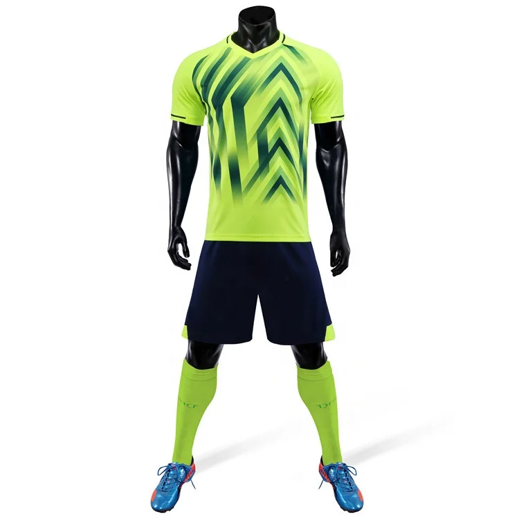 

Sportswear Plain Football Kits No Brand High Quality 2021 New Soccer Training Suits, Any colors can be made