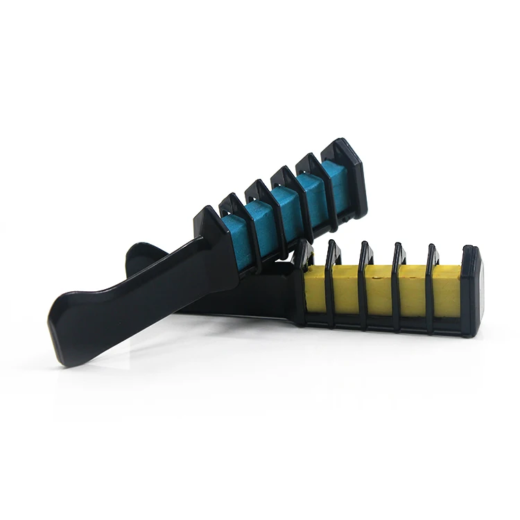 ES-HC-001 Single Head Handle Temporary Dye Hair Chalk Comb