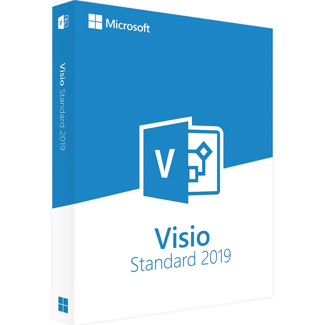 

MS Genuine Software 32/64 Bit Retail Key Lifetime Microsoft Visio 2019 Standard License Key