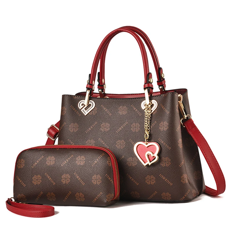 

2021 New Fashion Women Purse and Handbag Versatile Shoulder Messenger Fashionable Women's Bag Large Capacity Louis Casual Totes