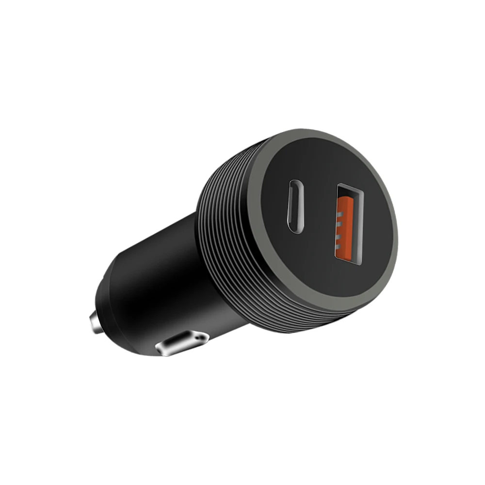 

3.4A Mobile Phone Car Universal Accessories Dual Port USB Car Charger Fast Charger USB Car Charger, White/black