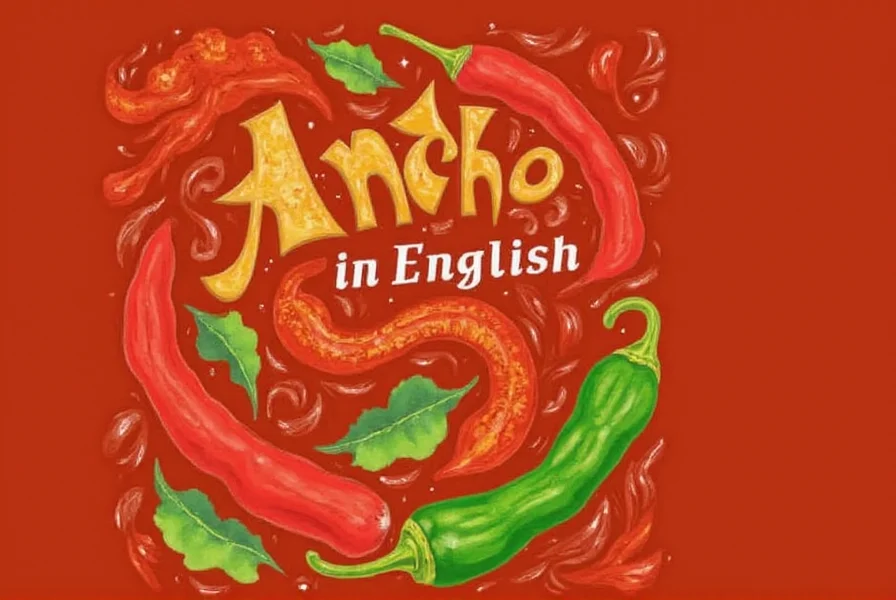 Ancho Pepper Sauce
