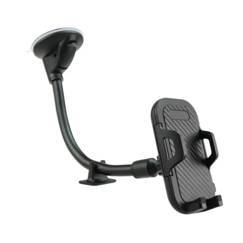 

12-Inch Gooseneck Long Arm Industrial-Strength Strong Sturdy Suction Cup Cell Phone Car Mount for Windshield, Black