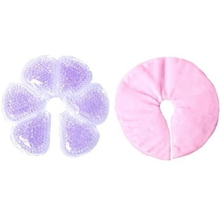 

Microwave cooling nipple Hot and Cold Gel Pack Medical Gel Breast Ice Packs, Customized color