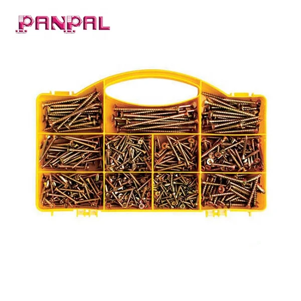 
780PC Chipboard Screw Assortment 