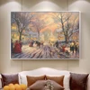 Sale cheap living room wall frame art decor canvas print for christmas oil painting picture