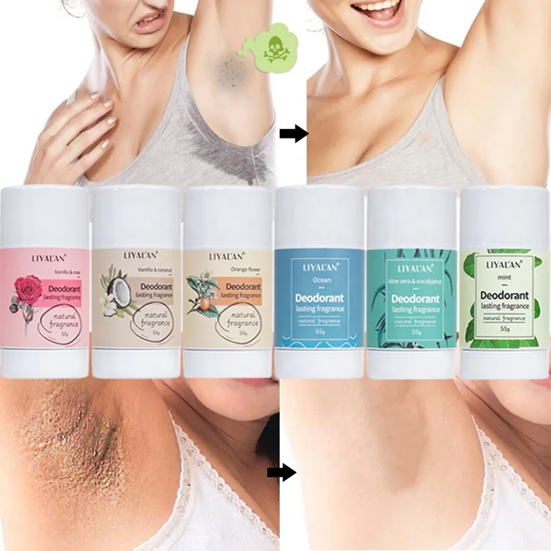 

Wholesale Lasting Fragrance Desodorante Without Aluminum Deodorizing Stick Roll On Deodorant