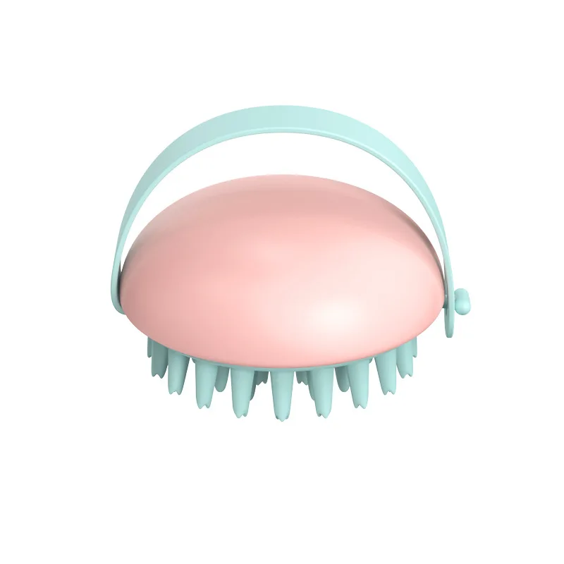 

Wholesale Silicone Shampoo Brush And Scalp Exfoliator Massager Hair Washing Comb Customized Logo, Pink/sky blue/white/yellow