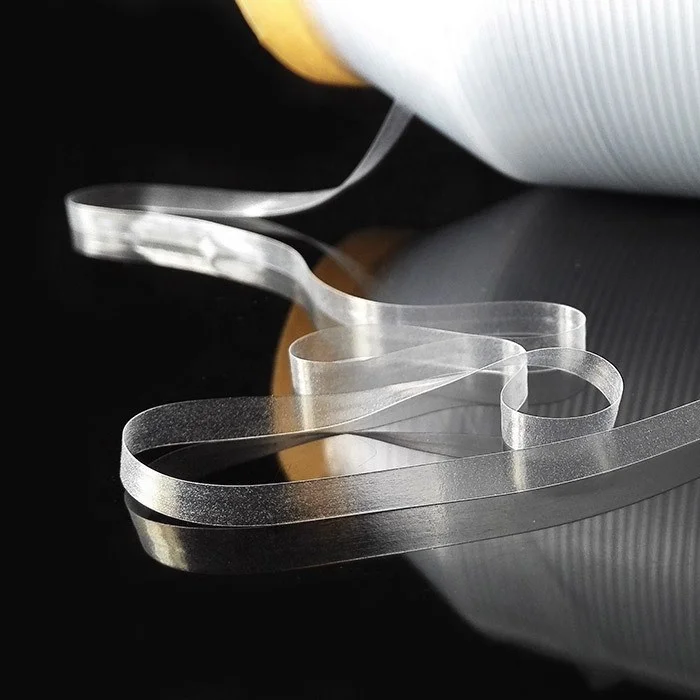 

Japanese Mobilon tape TPU Elastic edging Webbing transparent elastic tape for Swimsuit / Lingerie / underwear