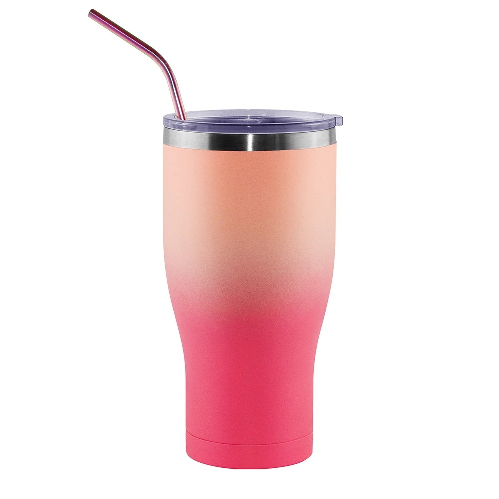 

Hot selling Custom 20oz Double Wall Insulated Vacuum 18/8 stainless steel Tumbler With Lid, Customized colors acceptable