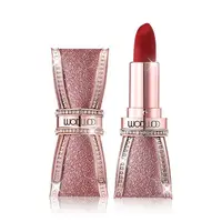 

Rhinestone Bow Lipstick Matte light Foggy surface Lipstick Lasting Moist