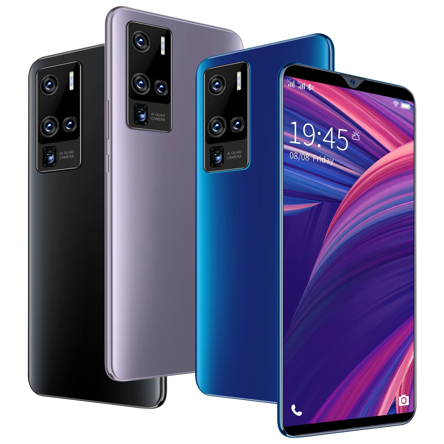 

6.3 Inch X50 Pro+ Dual Sim Original New Smart Mobile Phone 5G Cell Phones Smartphone Android Unlocked phone