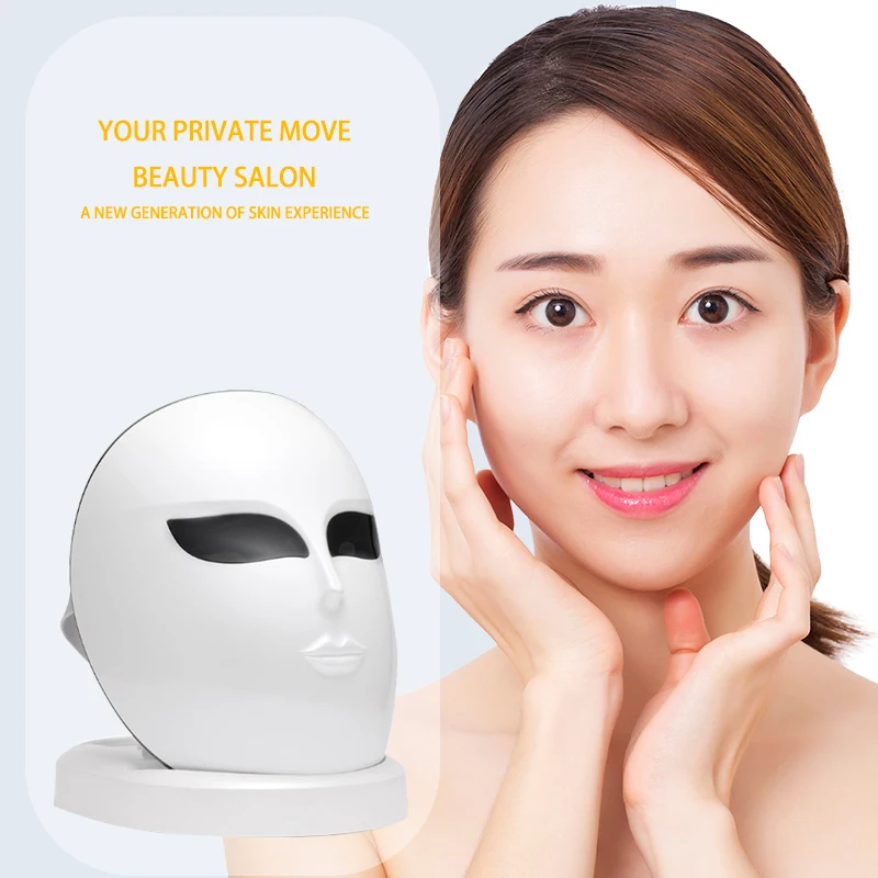 

New LED Photon Therapy Mask Spectral Skin Rejuvenation Mask LED Beauty Facial Mask