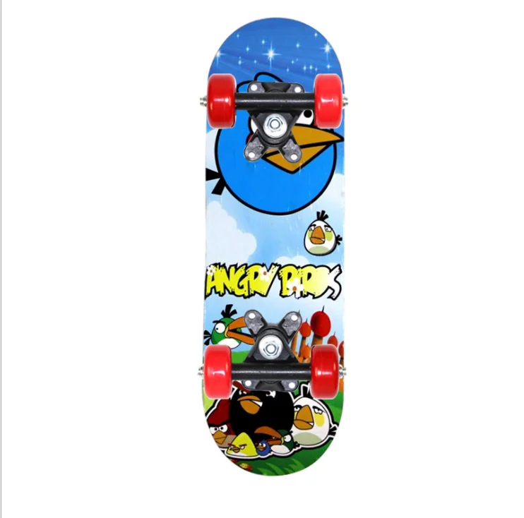 

Hot Selling Colored Professional Maple fashion Skateboard Plate Double Rocker SkateBoard