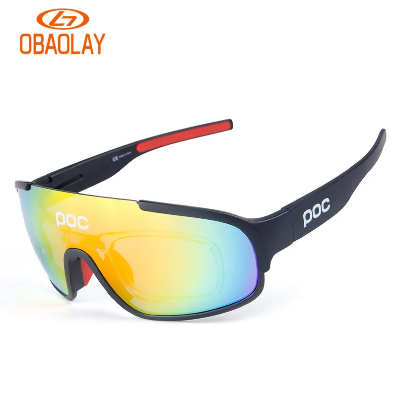 

POC Glasses Sport Cool UV400 Sunglasses Sports Cycling Eyewear Mountain Bike Sunglasses for Men Women