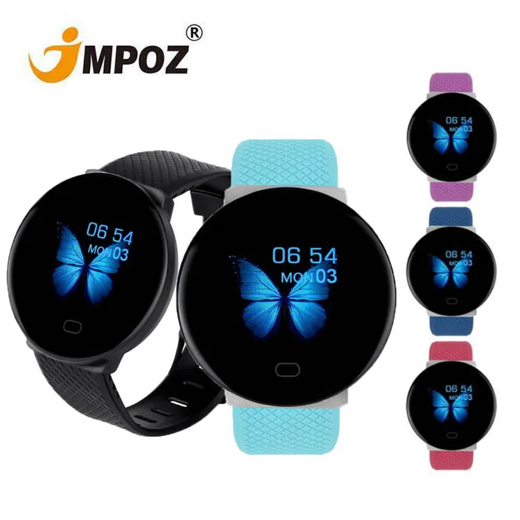 

D19 Smartwatch 2021 Waterproof Blood Pressure Heart Rate Monitoring Sports Bracelet For Xiaomi D20 D19 sport Smart Watch