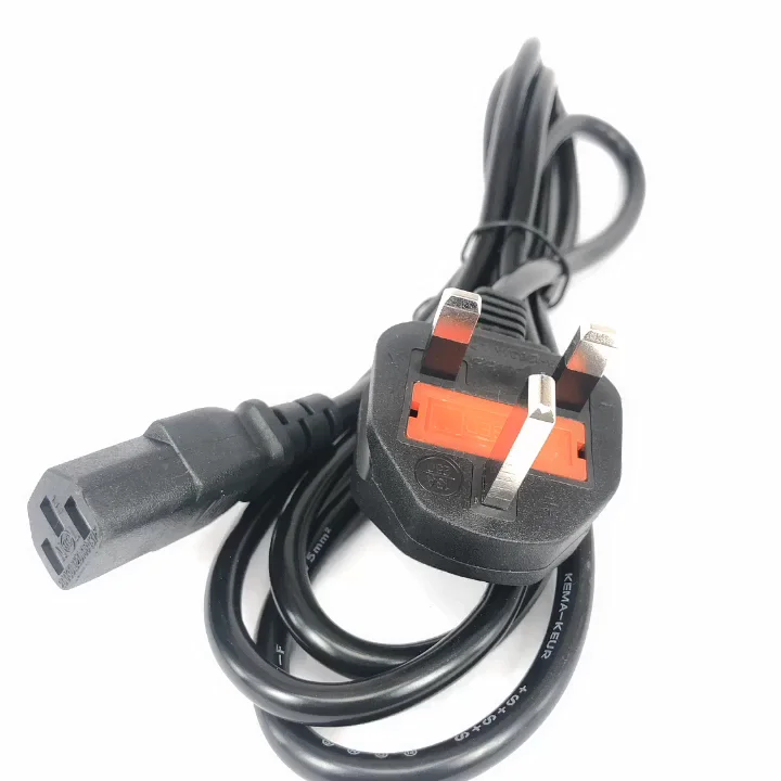 Uk Bs1363 To C13 Power Cable Typeg 3 Prongs To Iec320 Power Supply