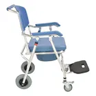 Home Care commode chair shower seat with bucket for elderly and disable or handicapped