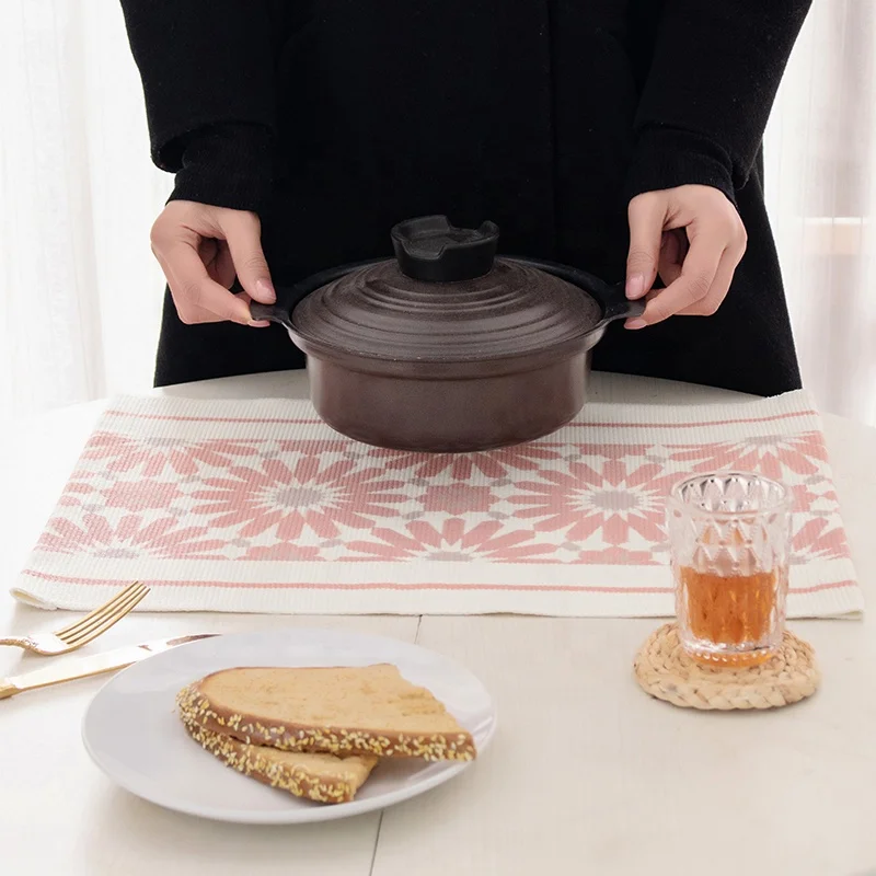 

Printed Kitchen Decorative Coffee Dining Table Cotton Woven Placemats Wholesale Custom Natural Dish Mat Table Decor Mats & Pads, 6 colors as picture