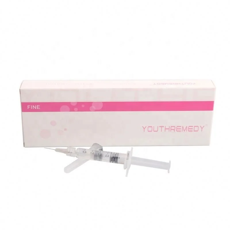 

2ml cross-linked Injectable Filler Hyaluronic Acid Derma Dermal Injection Gel For Lips Enhancement, Transparent