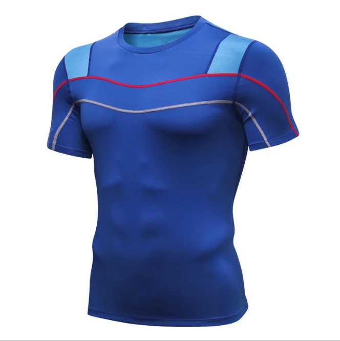 

Back Reflective Tights New Design Short-Sleeved Night Running Sportswear