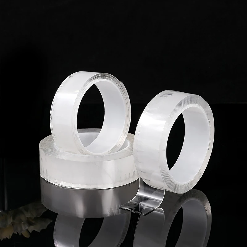 

2m*2cm*2mm High Sticky Reusable Nano Tape Transparent Double Sided Nano Tape