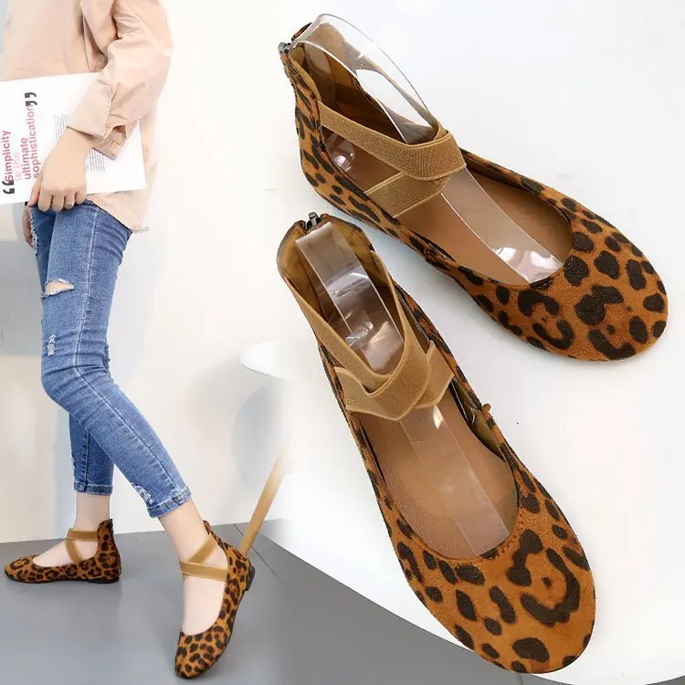 

10% Off New arrival mouth single shoes flat heel ladies dance shoes women sports shoes
