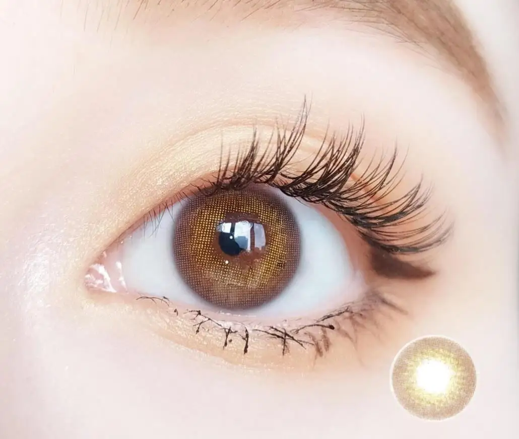 

new arrival russian chocolate color contact lens contact lenses eye contacts cosmetic lens size 14 mm