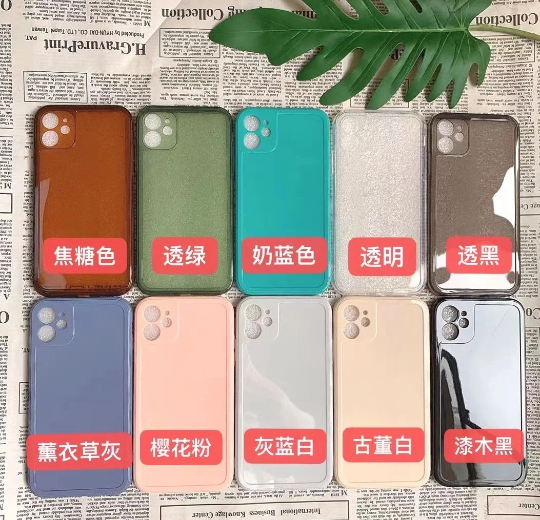 

2021 hot sale all mix custom luxury TPU For iphone 12 case iphone X Case Shockproof Washable Silicone liquid for iphone 6 7 8 XS, Black/red/pink/navy/grey/blue/orange