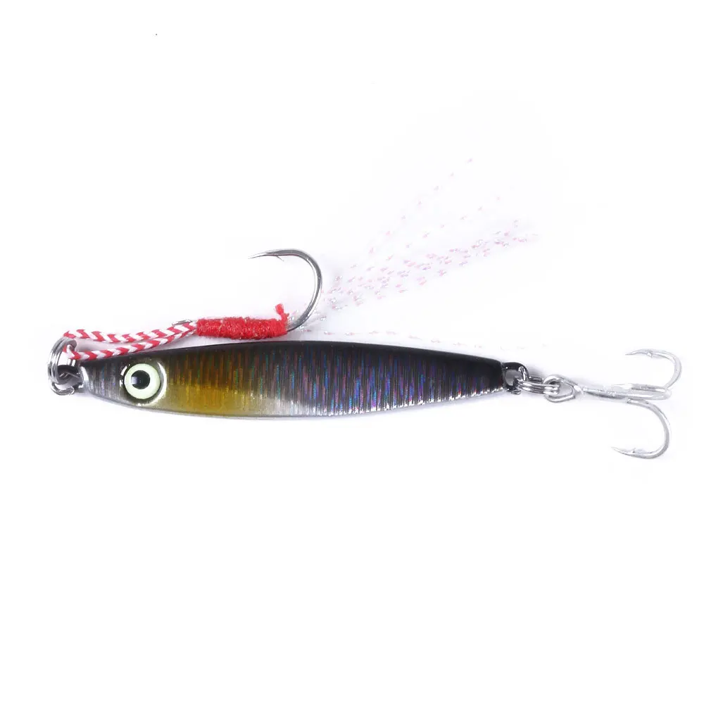 

Isca Artificial Metal Lead Fishing Lures Iron Plate Bait 7.5cm 30g Angle Leurre Peche Carpe Leurres Souple Articulos Pesca Pesca, 10colors