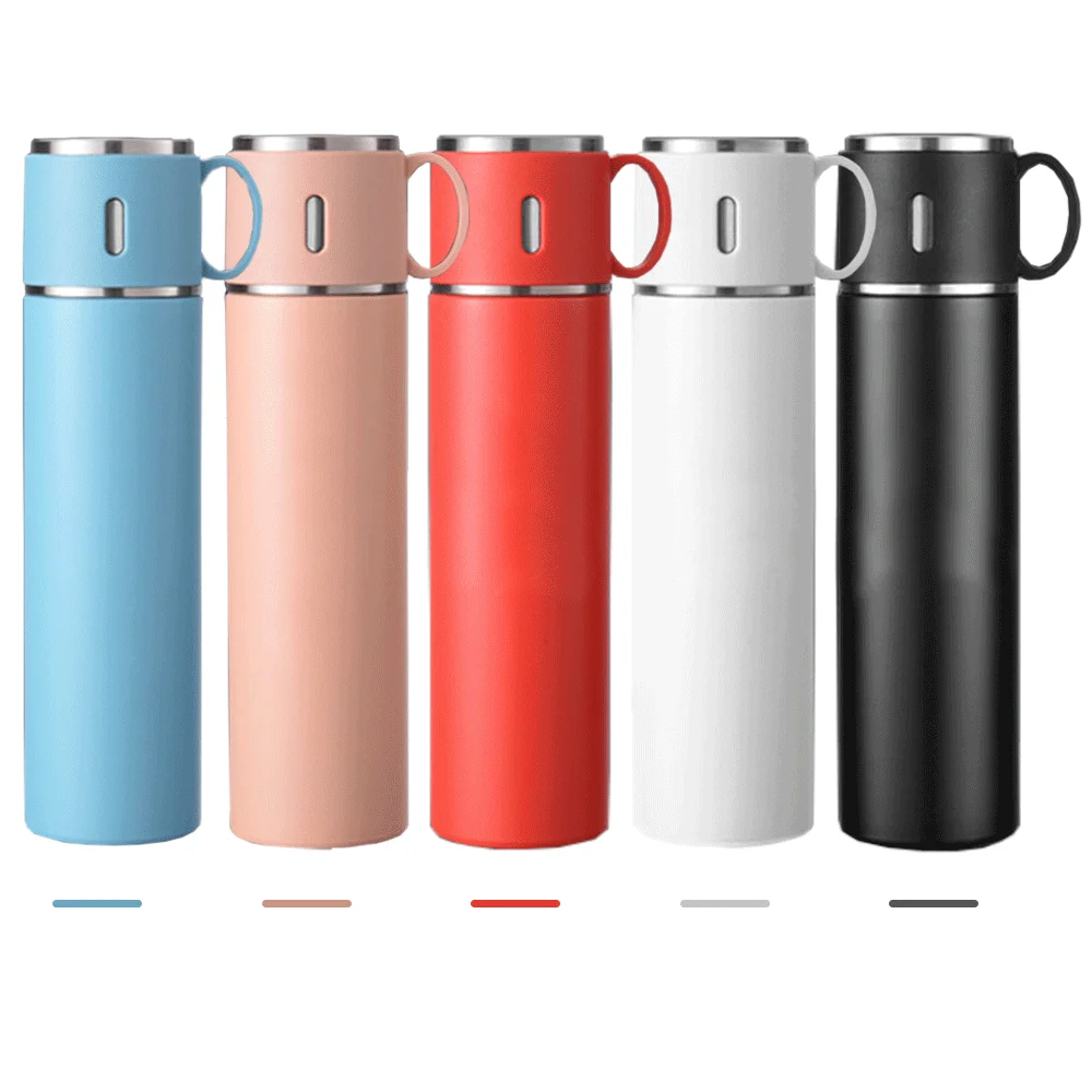 

Wholesale 420ml 580ml portable 316 stainless steel tumbler water bottles custom logo business quality vacuum cup, Black blue green pink white red