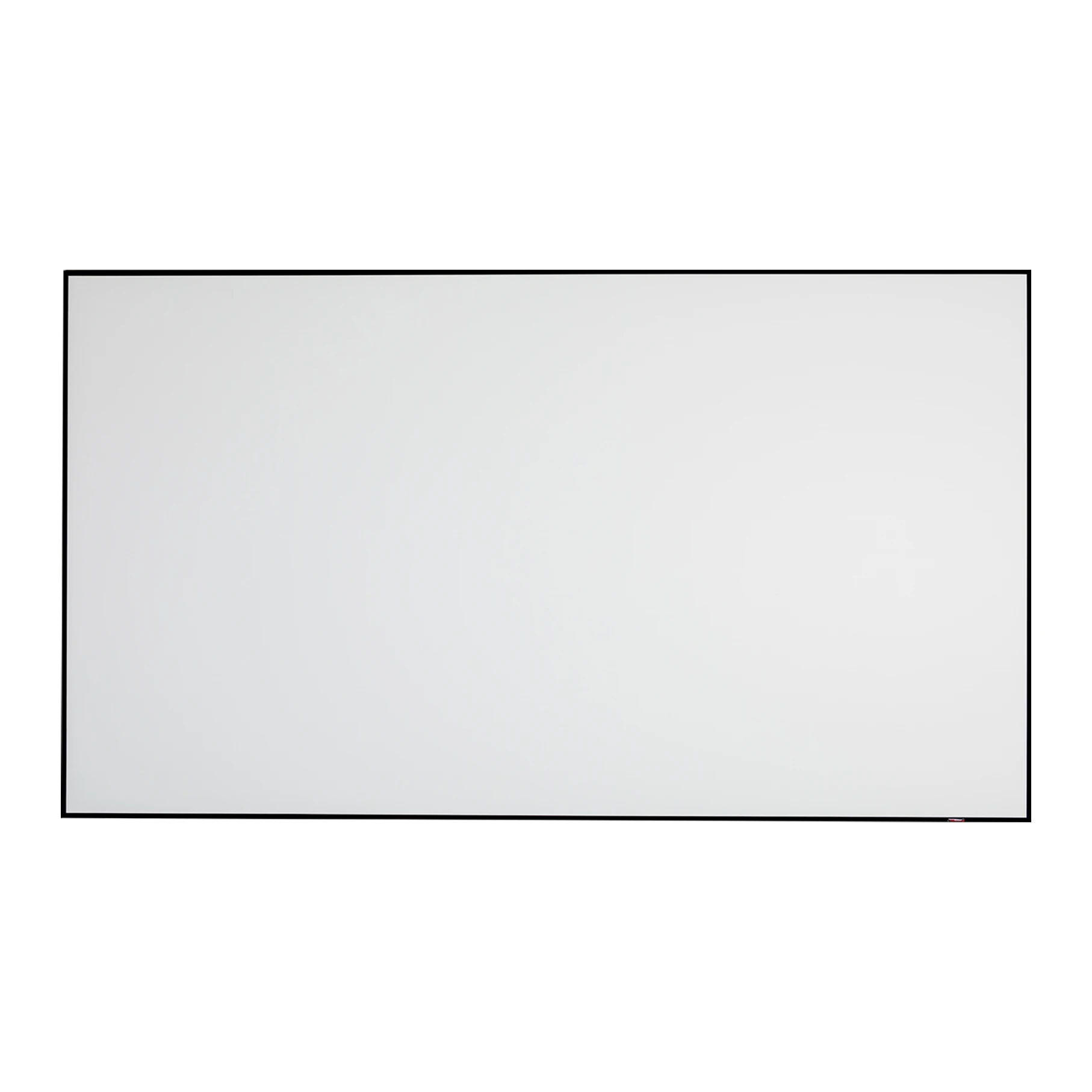 

150-inch ultra-narrow flat frame white punched sound channel projection