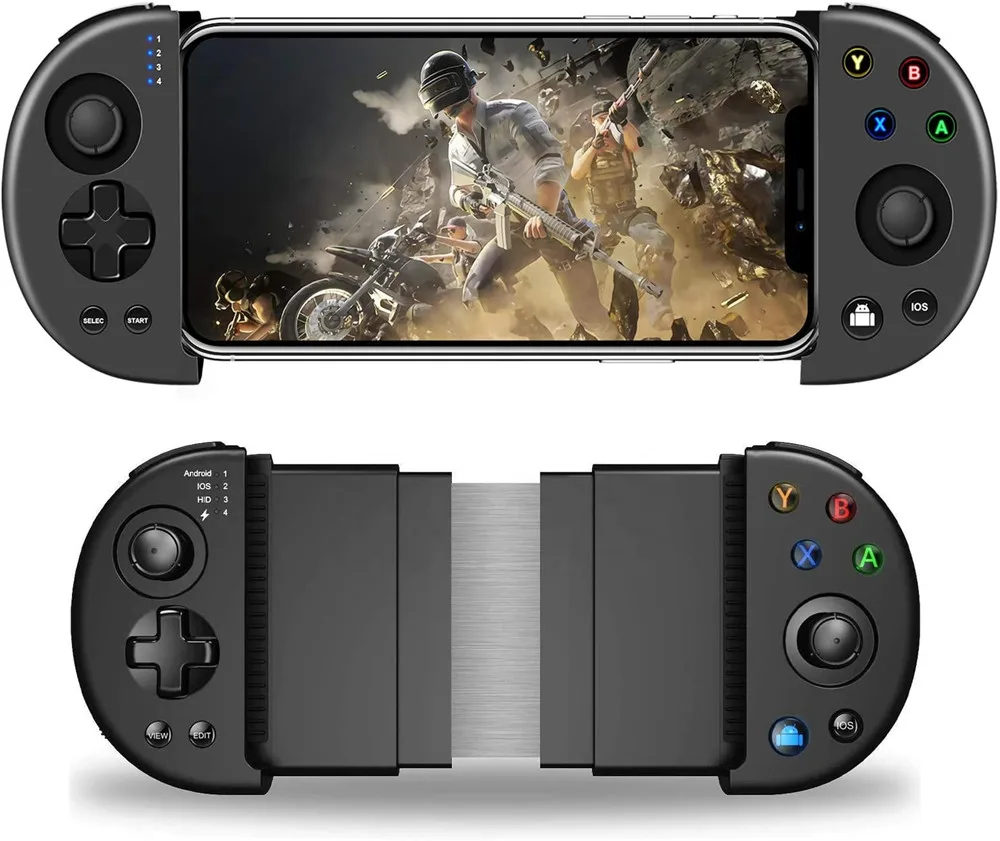 

Multi-functional Wireless Mobile Controller BT Gamepad for Android IOS Mobile Joystick Game Controller