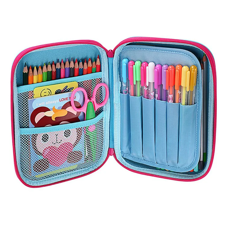 Custom Logo Girls Stationery 3d Cartoon Smiggle Eva Eco Friendly Double ...