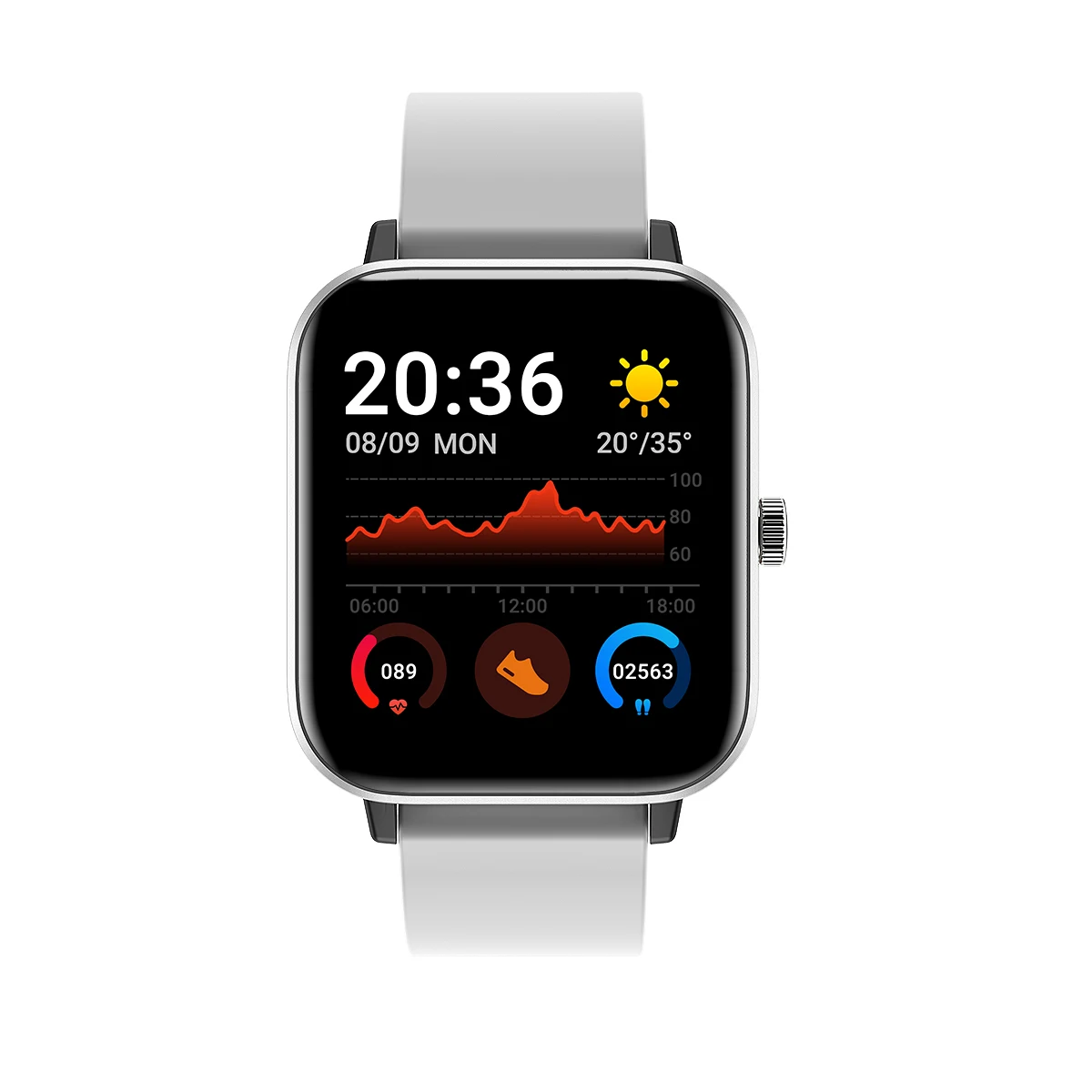 

Smart Watch Temperature Sport Waterproof and sweat Smart Watch With Heart Rate Monitoring Smart Watch
