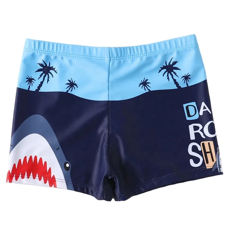

2020 Swimming Trunks For Boys Shark Trunks Swimsuit 2-9Y Children's Swimwear Kids Trunk Shark Beachwear Boys Bathing Suit 1050
