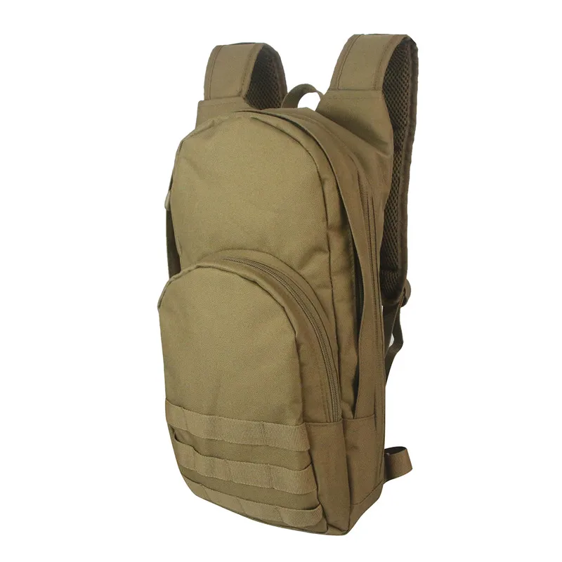 

upgraded 40l 3p tactical backpack military oxford sport bag for camping traveling hiking trekking backpack, Dark khaki