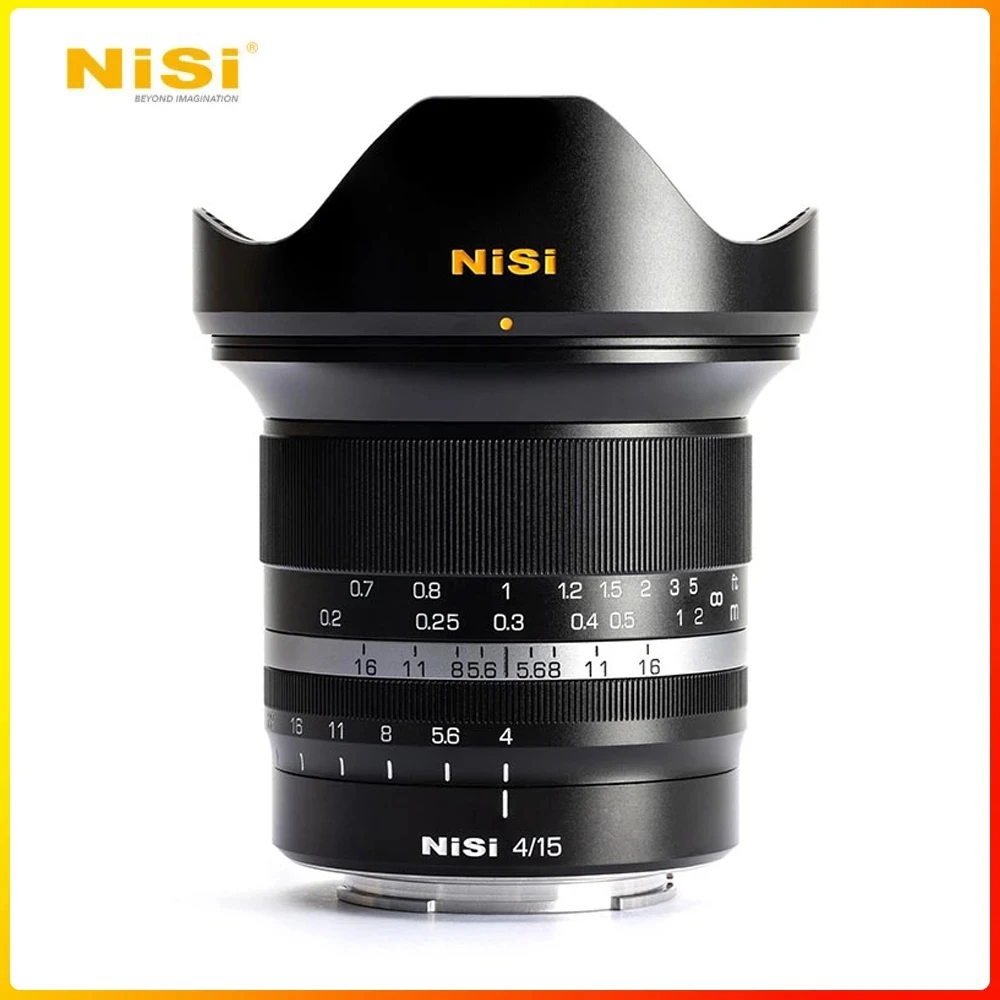 

NiSi 15mm F4 Fullframe Super Wide Angle Lens for Canon RF Fujifilm X-mount Nikon Z for Sony E-Mount Mirrorless Camera Lens