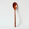 Popular Customized Black Coconut Wood Dark Spoon
