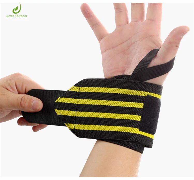 

Wholesale high elastic thumb support wrist bracer band wraps for weight lifting sports, Black,blue,white,pink,yellow,red,green