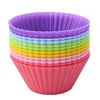 Factory Wholesale Baking Silicone Cake Mold Baking Muffin Cup Mini Cake Mold Marking Cup
