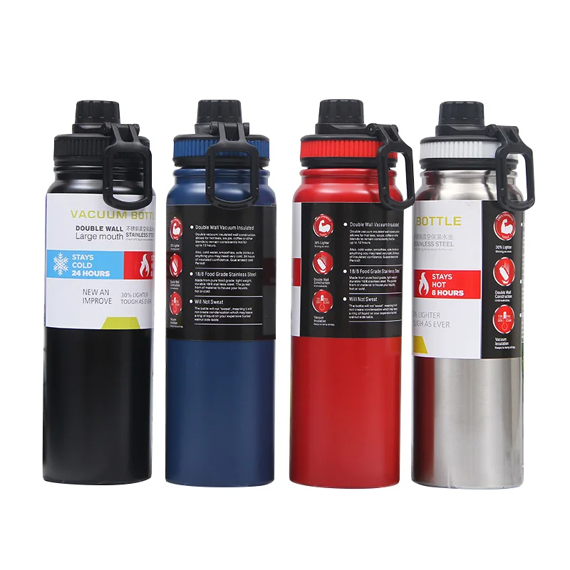 

Free sample large capacity eco friendly thermos water bottle mouth drink stainless steel thermos 24 hours hot flask