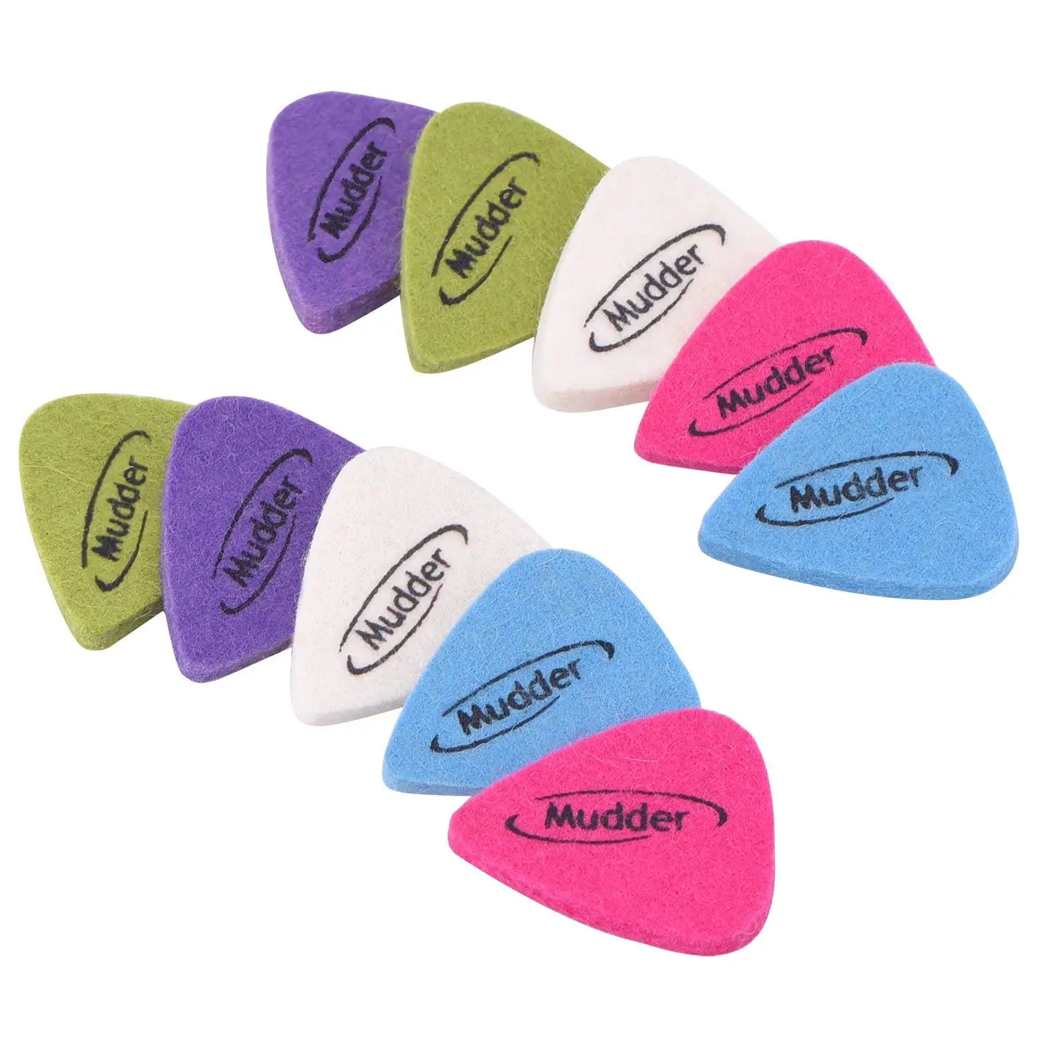 10 Pieces Felt Picks For Guitar Ukulele Bass Buy Felt Guitar Picks