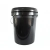 heated label printing machine for 10 gallon size plastic bucket/pail/barrel