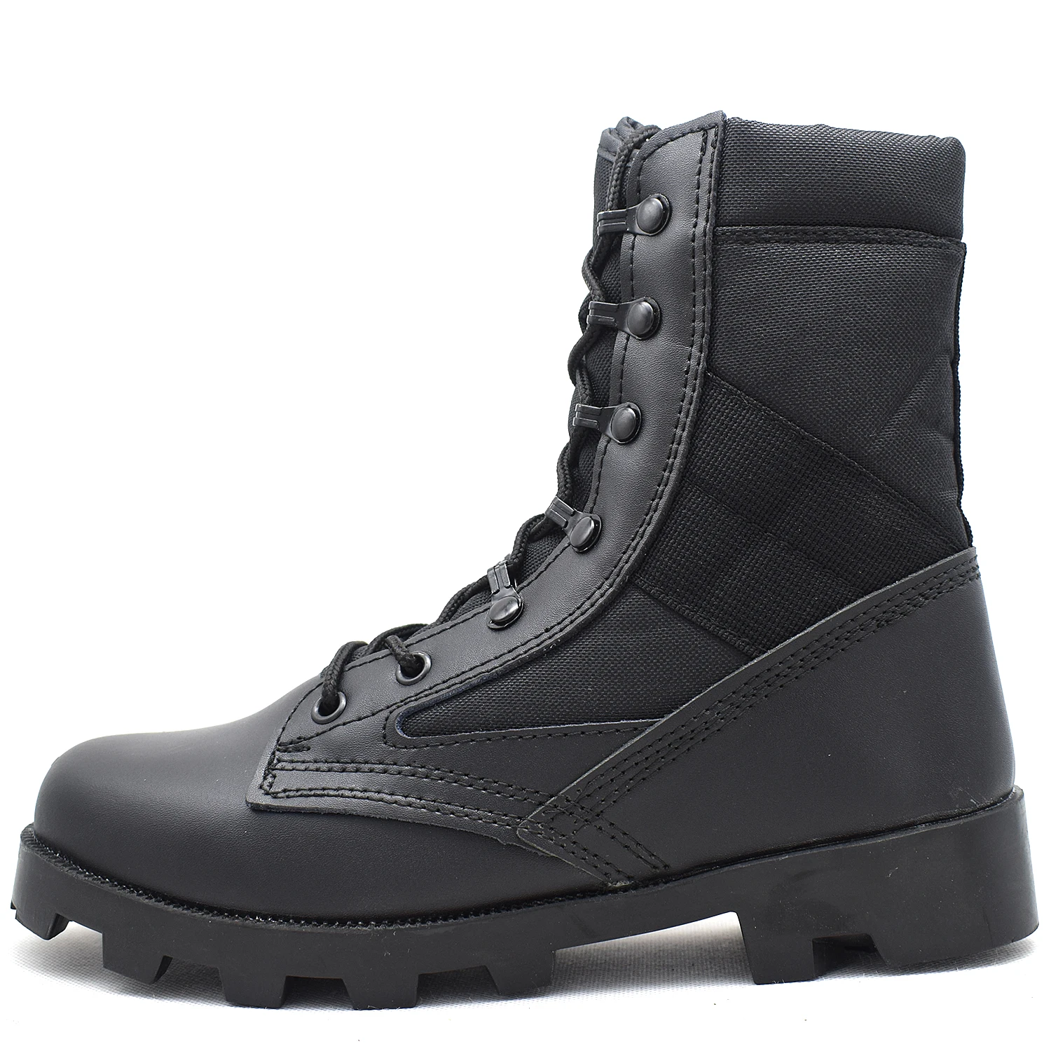 

Wholesale leather tactical military combat boots military for men