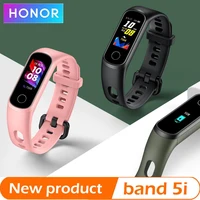 

New Honor Band 5i Wristband Smart Bracelet USB Charging Music Control Blood Monitoring Sports Fitness Bracelet Running Tracker