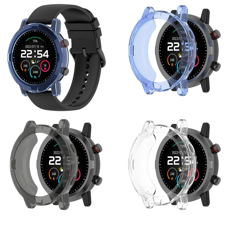 

Soft Tpu Hollow Watch Protective Cover  Smart Watch Screen Protector, Many colors are available