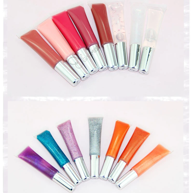 

Moisturizing matte shimmer glitter clear custom logo private label make up lipgloss private label lip gloss